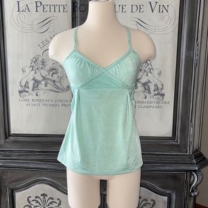 Lululemon aqua blue yoga top